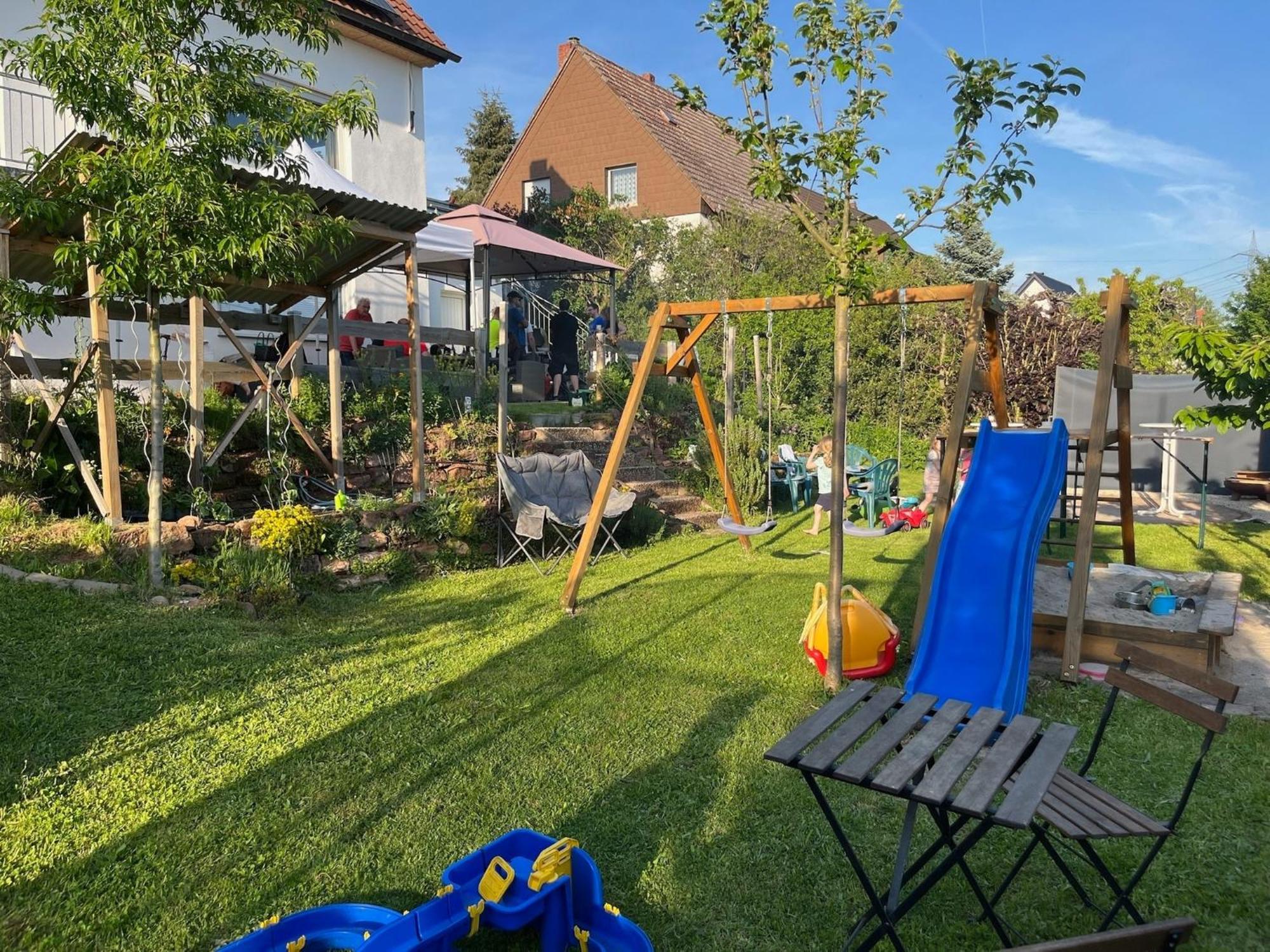 Sonnige Wohnung Mit Tollem Garten In Ruhiger Lage Otterbach Eksteriør billede